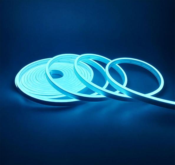 5m Mangueira Fita Led 12v Neon Corte2,5cm Alto Brilho+ Fonte Azul Claro Menor preço em 5m Mangueira Fita Led 12v Neon Corte2,5cm Alto Brilho+ Fonte Azul Claro