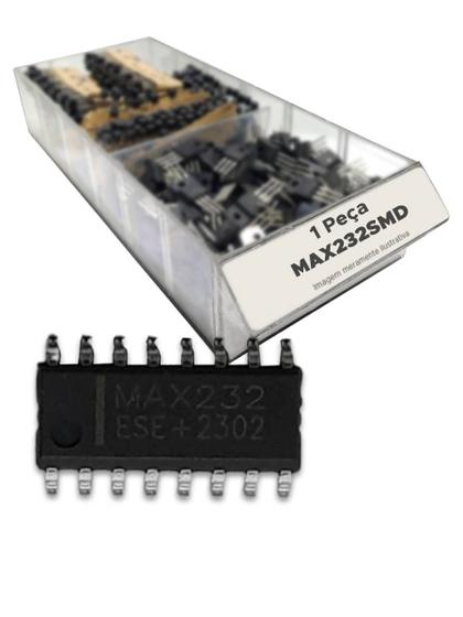 Imagem de 5x C.I. Max232smd = Max232cse Smd = Max 232 Cse Smd - Soic16