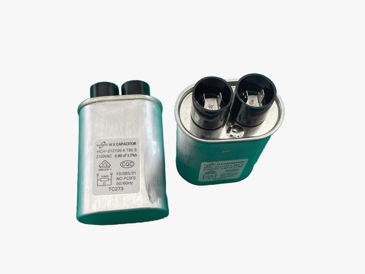 Imagem de 5x Capacitor de Microondas 0,90uf/2100v 52x32x71mm Faston 2t