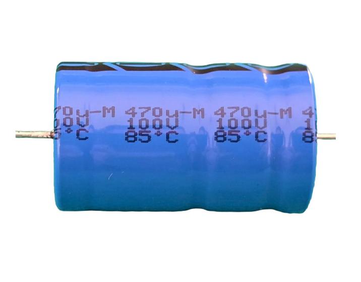 Imagem de 5x Capacitor Eletrolitico 470uf/100v 85 18x30mm Vishay