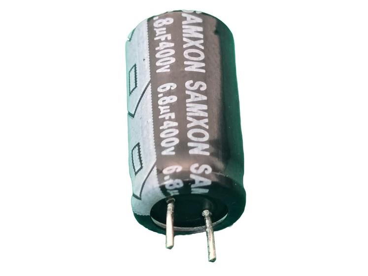 Imagem de 5x Capacitor Eletrolitico 6,8uf/400v 105 8x16mm Samxon