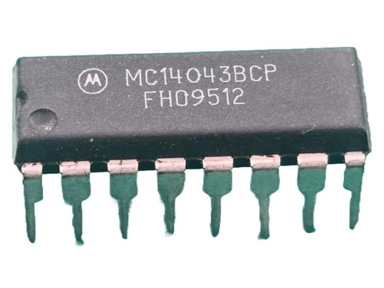 Imagem de 5x Circuito Integrado Cd4043bcp Cd4043 = Mc14043bcp Mc14043