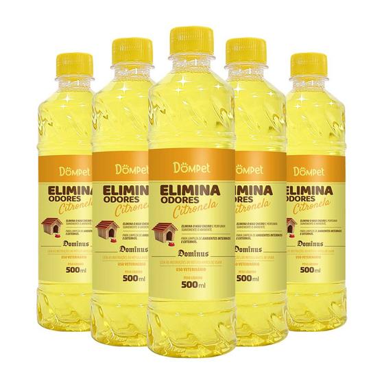 Imagem de 5x Eliminador de Odores Dompet 500Ml