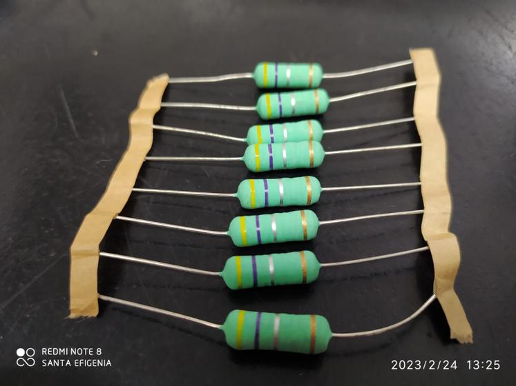 Imagem de 5x Resistor 0r47 5w 5%