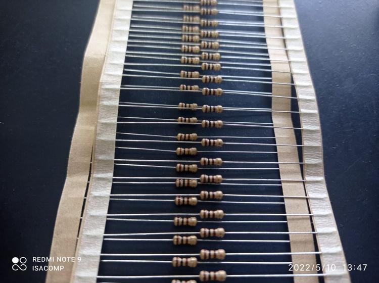 Imagem de 5x Resistor 100r 1/4w 5%