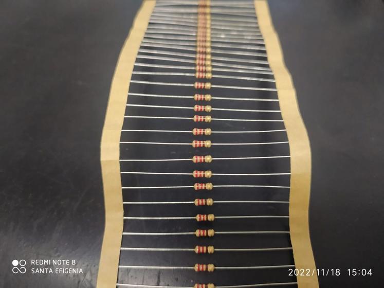 Imagem de 5x Resistor 220r 1/4w 5%