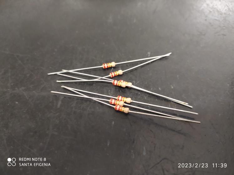 Imagem de 5x Resistor 22k 1/4w 5%