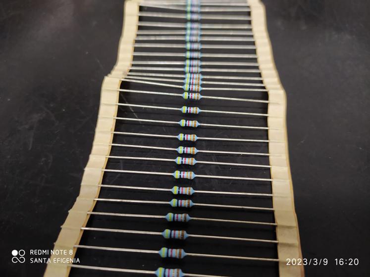 Imagem de 5x Resistor 402k 1/4w 1%