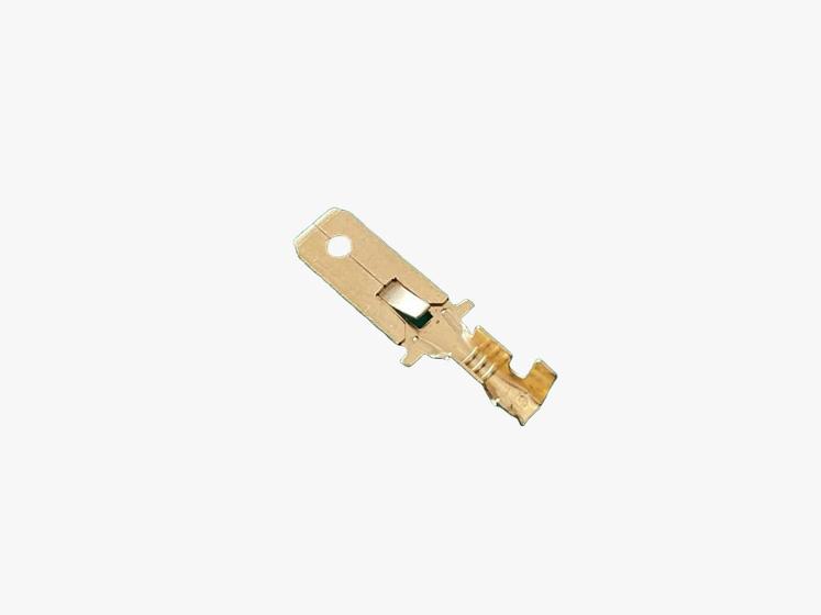 Imagem de 5x Terminal Faston Macho 6,3mm Dj611 Sem Isolação
