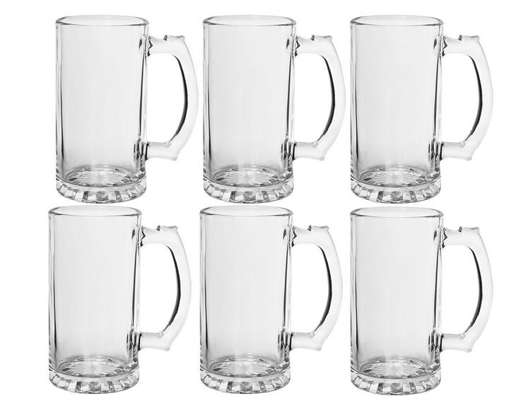 Imagem de 6 Canecas de Chopp e Cerveja Berlim Vidro Lotusglass 500ml