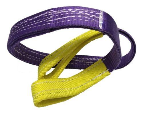 Imagem de 6 Cinta Sling Para Elevação De Carga 1ton X 1 Metro Violeta
