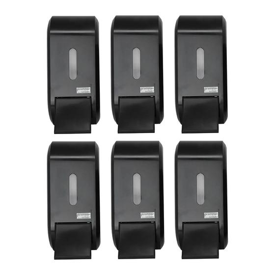 6 Dispenser Compacta Para Colocar Alcool Gel - 400ml é ruim? 6 Dispenser Compacta Para Colocar Alcool Gel - 400ml é boa?