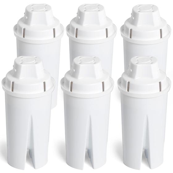 Imagem de 6 Filtros de Água Compatíveis com Brita - Substitutos para Amazon Basics