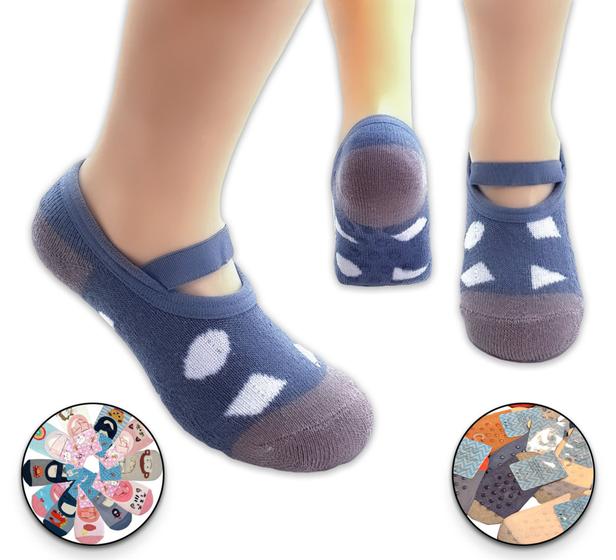 6 Pares De Meias Antiderrapantes Crianças Infantil Menino Menor preço em 6 Pares De Meias Antiderrapantes Crianças Infantil Menino