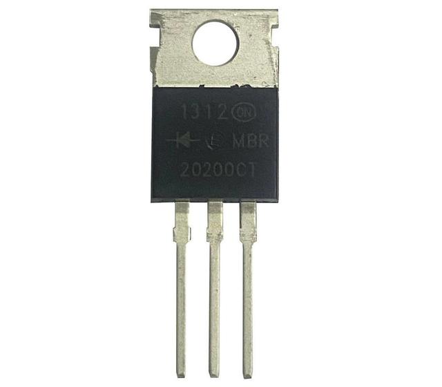 Imagem de 6 pçs - diodo duplo mbr20200ct - mbr 20200 ct - 20amp - 200v