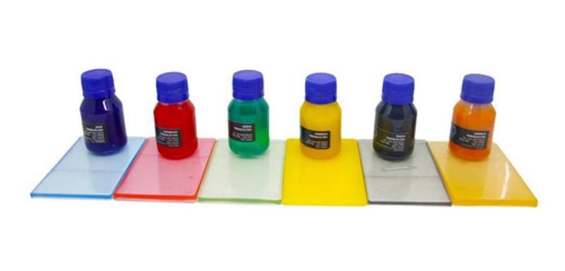 Imagem de 6 Pigmentos Translúcidos Para Resina Epóxi E Pol. Emb. 50G