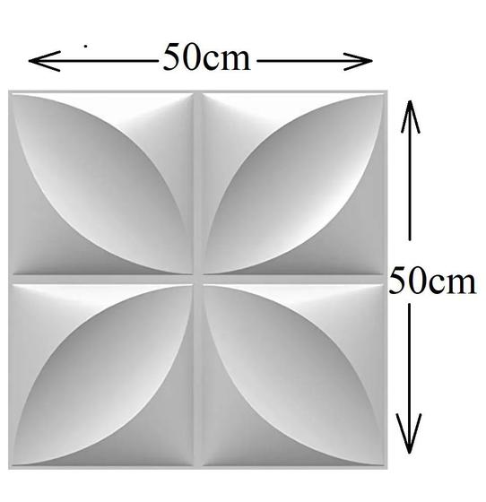 Imagem de 6 Placas resvestimento 3D Pétala