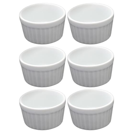 6 Ramekin Ramequim Mini 40 Ml Para Molho Petisco Porção Armazém do E