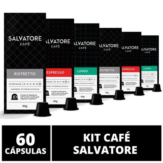 60 Capsulas Para Cafeteira Nespresso, Capsula Cafe, Sabores - Baggio ...