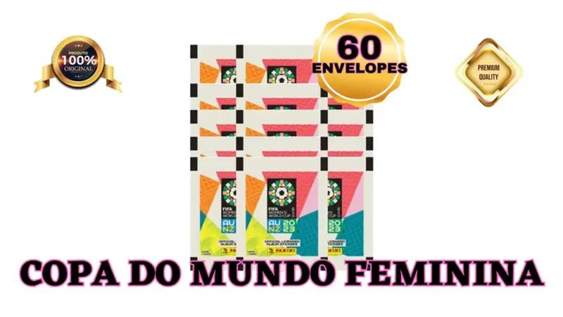 Imagem de 60 Envelopes Copa Do Mundo Fifa Feminina 2023 - Panini60 Envelopes Copa Do Mundo Fifa Feminina 2023