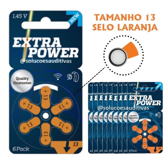 60 Pilhas/Baterias Extra Power para Aparelho Auditivo - tamanho 13 é ruim? 60 Pilhas/Baterias Extra Power para Aparelho Auditivo - tamanho 13 é boa?