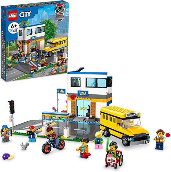 60329 LEGO City Dia Letivo Kit de Construção 433 peças Menor preço em 60329 LEGO City Dia Letivo Kit de Construção 433 peças