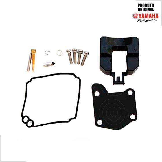 Imagem de 63vw009301 Kit Reparo Carburador Original Motor Yamaha 20hp