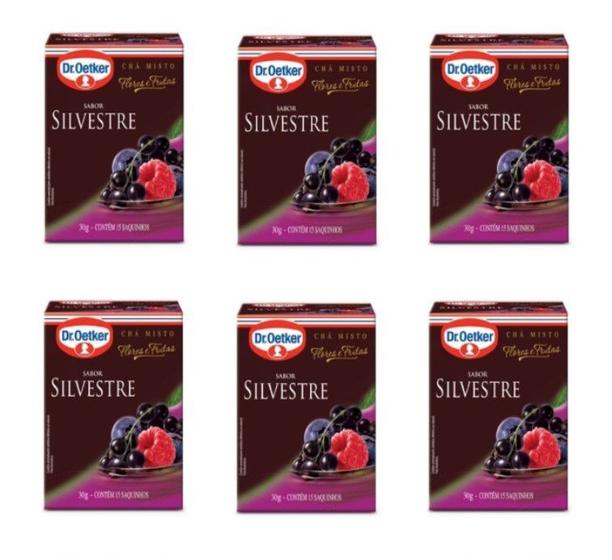 Imagem de 6un Chá Silvestre 15 saches - Dr. Oetker