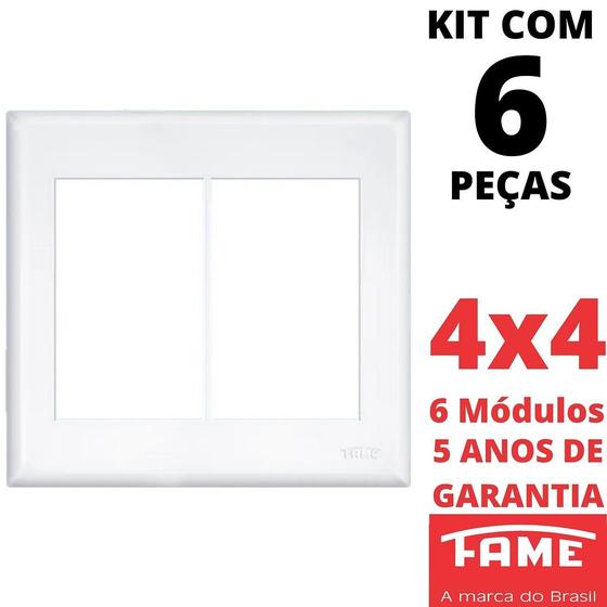 Imagem de 6un Placa 4X4 06 Módulos Com Suporte Evidence