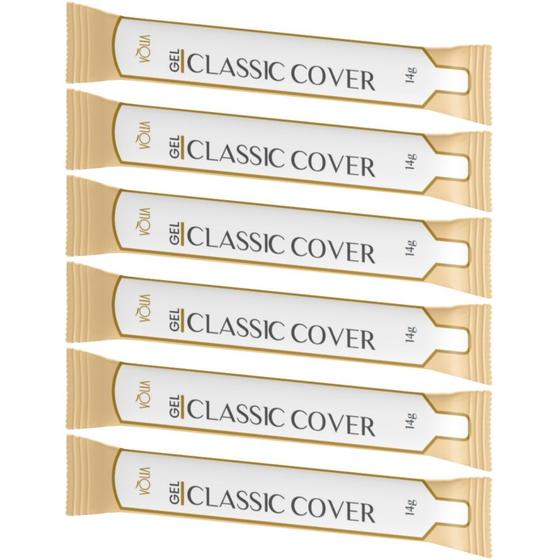 Imagem de 6UN Sache Gel Classic Cover 14g Para Unhas Em Gel Volia