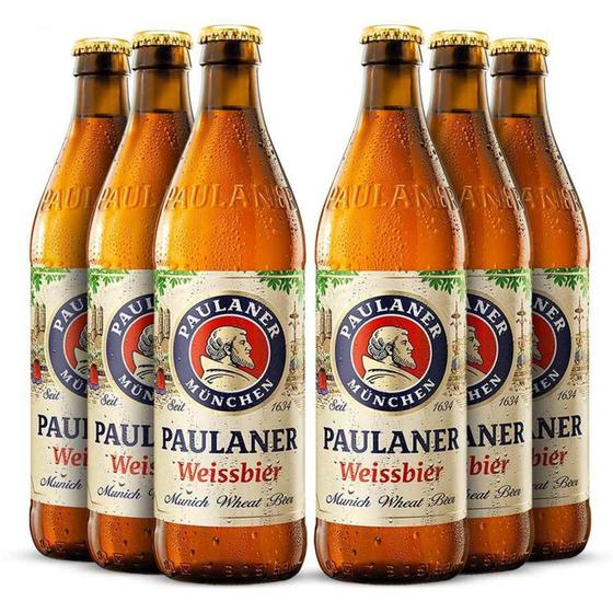 Imagem de 6X Cerveja Alemã Paulaner Weissbier 500Ml