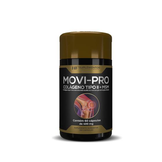 Imagem de 6x movi pro colageno tipo 2 com msm + vit. d hf suplements