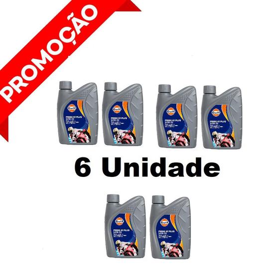 Imagem de 6x Óleo Motor Gulf 10w30 Api Sl Semi Sintetico Toyota Honda