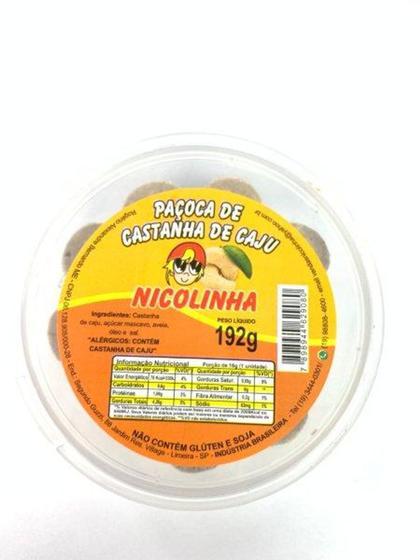 Imagem de 6x Paçocas de CAstanha de Caju