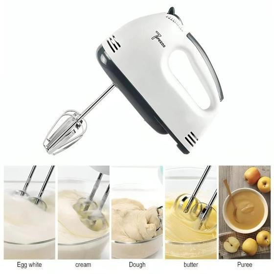 Imagem de 7 controle de velocidade mão mini misturador liquidificador alimentos multifuncional processador alimentos cozinha mini