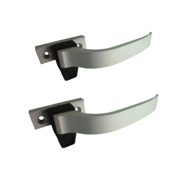 Imagem de 7 Fecho Maxim-ar Frontal 1018/2 Aluminio Fosco  L-20 25 30