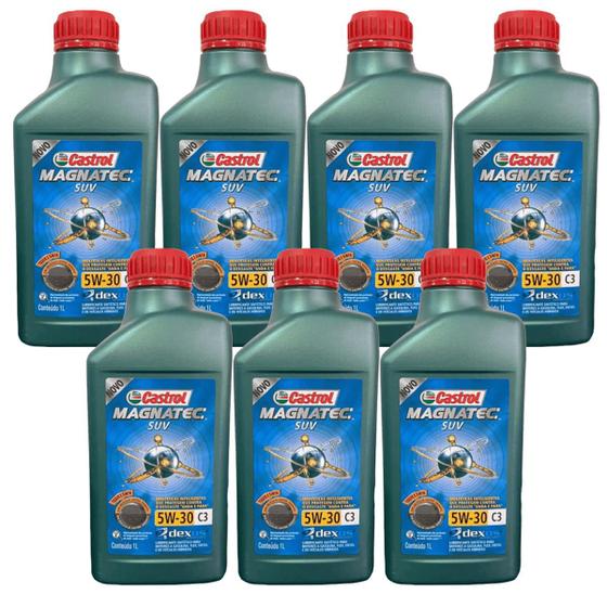 Imagem de 7 Oleo Motor Castrol Magnatec 5w30 SUV C3 Gm dexos 2