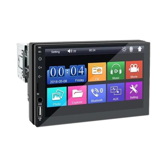 7 Polegada Rádio Do Carro Mp5 Multimídia Player Tela De Toque Bluetooth Usb Espelho Link Universal Menor preço em 7 Polegada Rádio Do Carro Mp5 Multimídia Player Tela De Toque Bluetooth Usb Espelho Link Universal