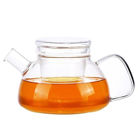 Imagem de 700ml Borossilicate Borosilicate Glass Thick Tea Pot Filter Chinês KungFu Teapot Cup Afternoon Tea Accessory Bules