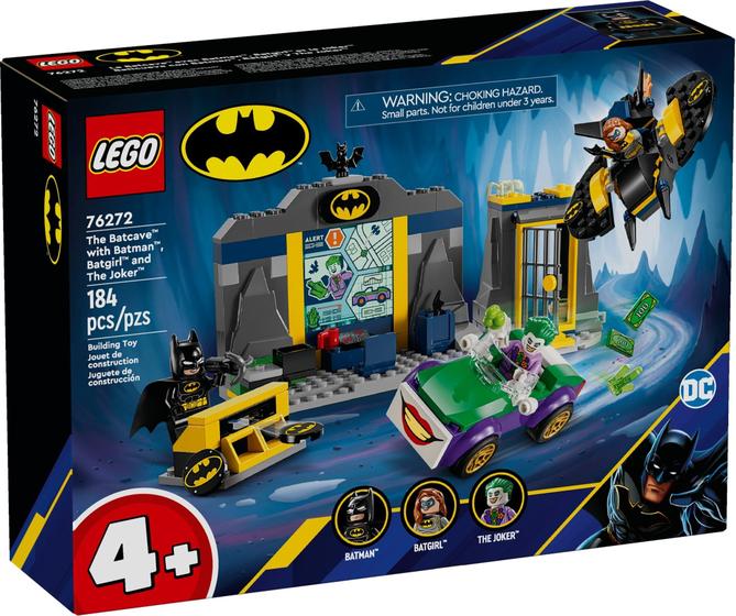 Imagem de 76272 - LEGO Super Heroes - A Batcaverna com Batman, Batgirl e Coringa"