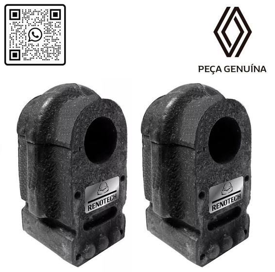 Imagem de 7701056096 - kit com 2 buchas centrais da barra estabilizadora - 2006 à 2013 - megane ii/grand tour