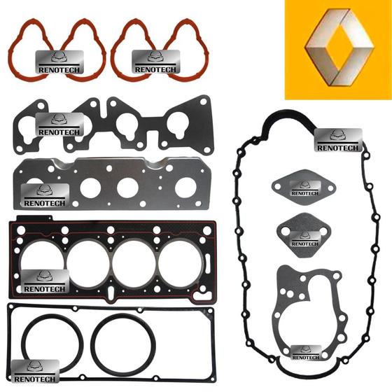 Imagem de 7701468710 - jogo de juntas completo sem retentores - motor 1.6 8v k7m - não metálica - megane i / clio ii / kangoo express / kangoo