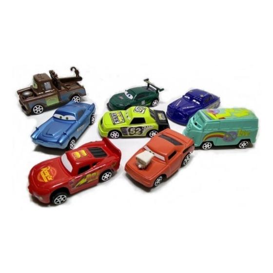 Imagem de 8 Carrinhos Coleção Carros 3 Disney Relâmpago Mc Queen