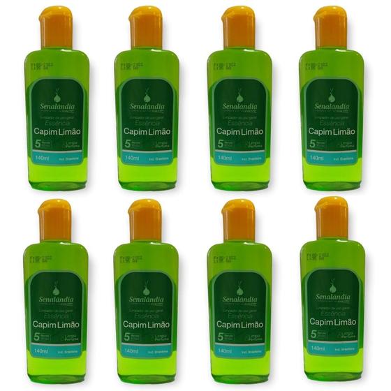 Imagem de 8 Essência Cheirosa da Senalândia 140ml Lavanda Talco Cereja Avelã Bambu Algas Mari Capim - Envio Já