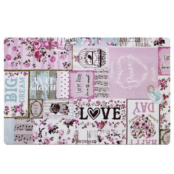 Imagem de 8 Jogo Americano Dreams - Flores Love Impermeável  Pvc