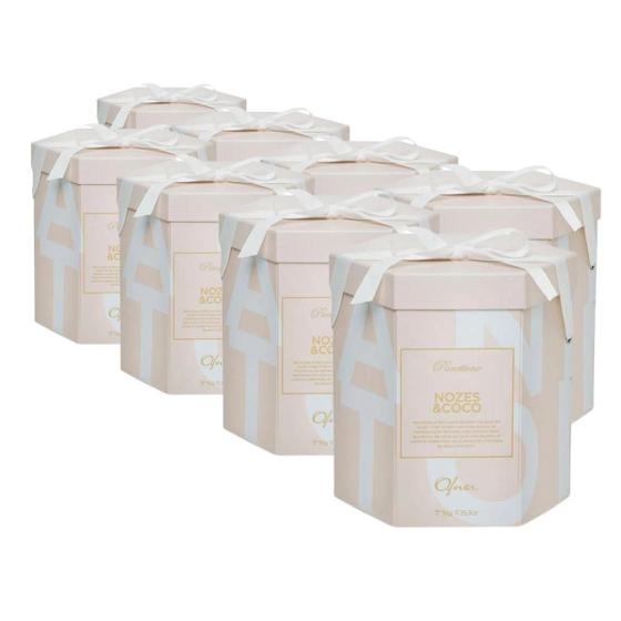 Imagem de 8 Panetone Ofner, Panettone 1Kg, Nozes & Coco