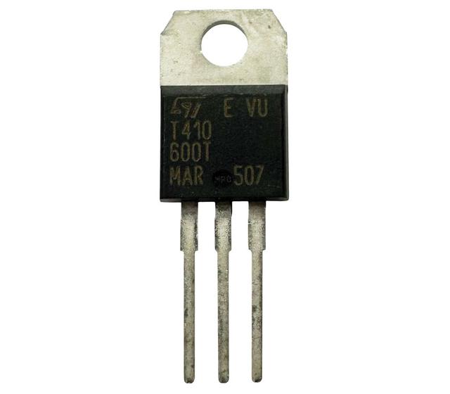 Imagem de 8 pçs transistor t410-600 - t410600 - triac 4a 600v - to220