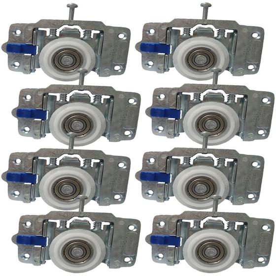 8 Peças - Roldana Inferior DT15 de 39mm Para Porta De Correr Guarda Roupa 60 Kilos é boa?