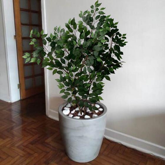 Imagem de 8 Plantas de Fícus com aparência natural planta artificial realista para decoração e arranjo