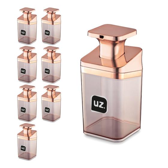 Imagem de 8 Porta Sabão Detergente Slin Gourmet Rose Translucido UZ